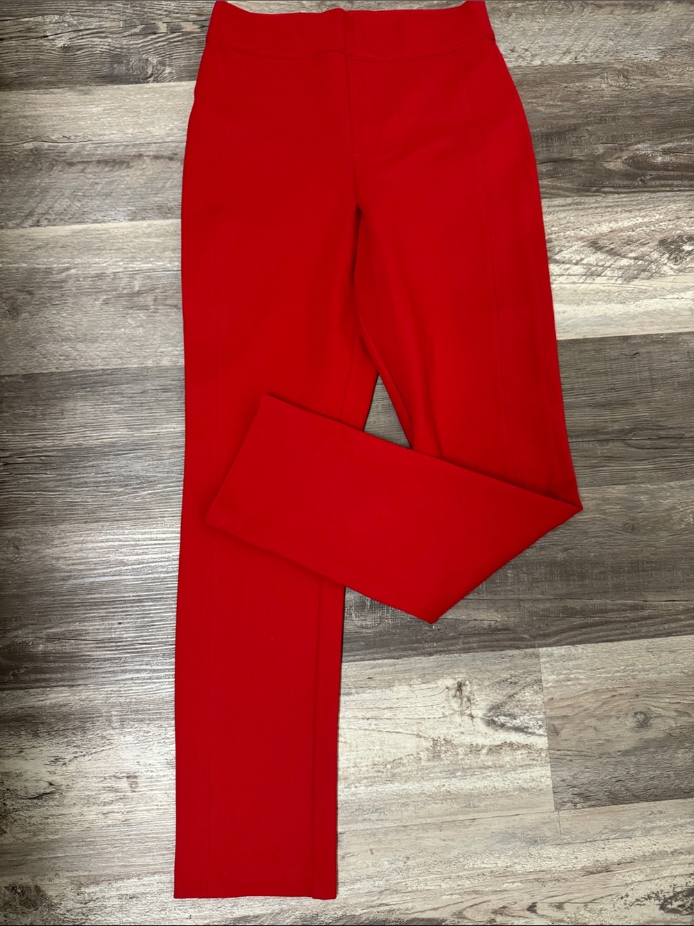 SPANX Rust Red High-Rise Ponte Leggings